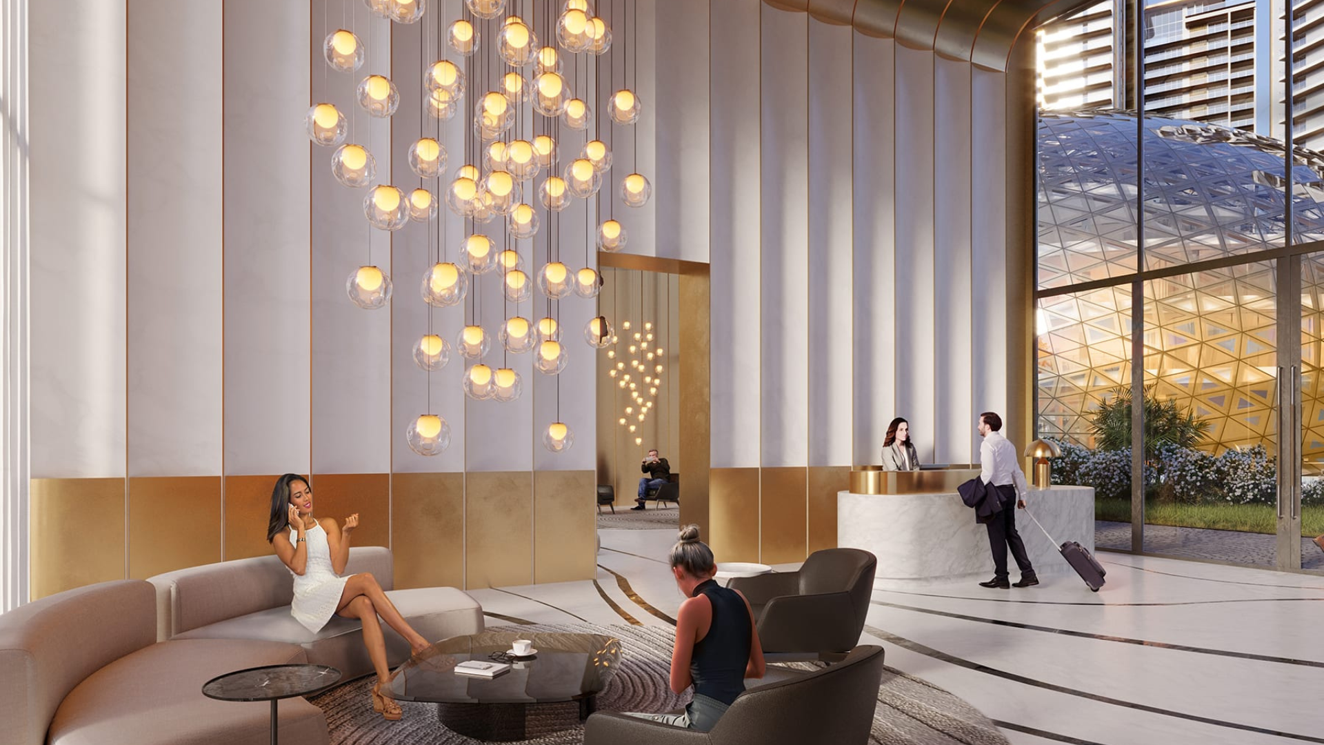 Spacious 4 BHK interior in Elan Sector 49 Gurgaon